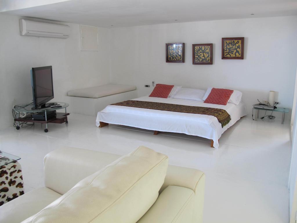 Апартаменты Penthouse Caribbean View And Private Pool, Картахена Экстерьер фото