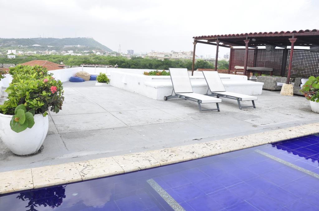 Апартаменты Penthouse Caribbean View And Private Pool, Картахена Экстерьер фото