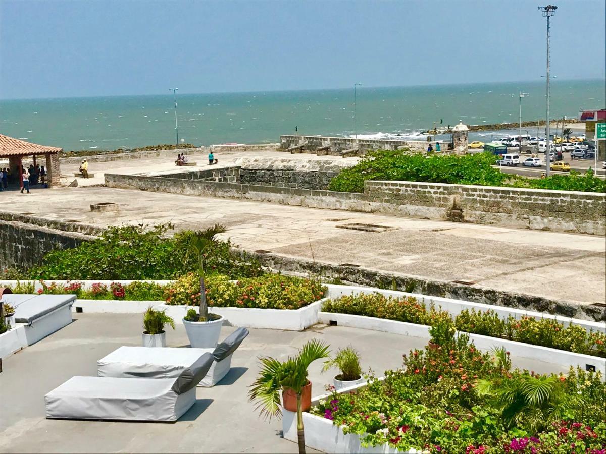 Апартаменты Penthouse Caribbean View And Private Pool, Картахена Экстерьер фото